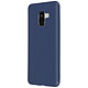 Avis Forcell  Coque pour Galaxy A8 Coque Soft Touch Silicone Gel Souple Bleu nuit