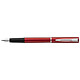 WATERMAN Stylo Plume Allure Pointe fine Corps Laque Rouge Attributs Chromés Stylo plume