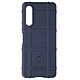 Avizar Coque pour Sony Xperia 10 V et 10 VI Silicone Antichoc Motif  en relief  bleu nuit - Motif en relief ajoutant une touche d'élégance et d'originalité à votre mobile