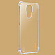 Avizar Coque Motorola Moto E7 Flexible Antichoc Coins Bumper Transparent pas cher