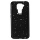 Avizar Coque Xiaomi Redmi Note 9 Paillette Amovible Silicone Semi-rigide Noir - Coque de protection spécialement conçue pour Xiaomi Redmi Note 9.