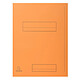 Avis EXACOMPTA Paquet de 50 chemises 2 rabats JURA en carte 240 grammes orange