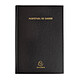 EXACOMPTA Agenda de bureau Civil perpétuel caisse brochés 1 jour 210x148 mm Noir Agenda