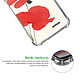 Acheter Evetane Coque iPhone 11 anti-choc souple angles renforcés transparente Motif Coquelicot