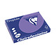 CLAIREFONTAINE Ramette 250 Feuilles Papier 160g A3 420x297 mm Certifié FSC violine Papier couleur