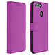 Avizar Housse Huawei P Smart Etui Portefeuille Coque Silicone Support Vidéo Violet Étui Folio spécialement conçu pour Huawei P Smart