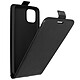 Avizar Étui pour Samsung Galaxy A03 Clapet Vertical Porte-carte Effet Cuir de Cheval  Noir Étui à clapet spécialement conçu pour Samsung Galaxy A03