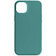 Avizar Coque pour iPhone 15 Plus Silicone Semi-rigide Finition Douce au Toucher Fine  Vert foncé - Coque de protection vert foncé, collection Fast Cover, spécialement conçue pour votre iPhone 15 Plus