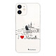 LaCoqueFrançaise Coque iPhone 12 mini 360 intégrale transparente Motif J'aime Marseille Tendance Coque iPhone 12 mini 360 intégrale transparente J'aime Marseille Tendance