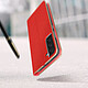 Acheter Forcell Étui pour Samsung Galaxy S22 Plus Porte-carte Support Vidéo  Luna Book Gold Rouge