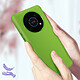 Acheter Avizar Coque pour Honor Magic 4 Lite Silicone Semi-rigide Finition Soft-touch Fine  Vert