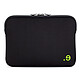 be.ez LA robe compatible Macbook 12 Black Addicted Wasabi Housse de protection à mémoire de forme pour MacBook 12"