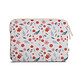 MW Housse compatible Macbook Pro/Air 13 Basics ²Life Flower Bomb Housse de protection en matériaux recyclés