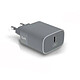 Force Power Chargeur Secteur USB C PD 45W Power Delivery GaN Gris Durable, ce chargeur maison 25W est résistant aux chocs et aux variations de tensions.