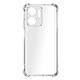 Avizar Coque pour Honor X7a Silicone Gel Coins Renforcés  Transparent Coque bumper spécifique à votre Honor X7a