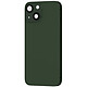 Clappio Châssis iPhone 13 avec Vitre arrière de remplacement Vert Coque de réparation composée du couvercle arrière et du châssis, permettant une réparation rapide et facile