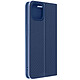 Avizar Étui pour iPhone 14 avec Porte-carte Effet Carbone  Bleu et Argent - Un étui folio de la collection Luna Book Carbon pour iPhone 14