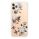 LaCoqueFrançaise Coque iPhone 11 Pro 360 intégrale transparente Motif Fleurs Sauvages Tendance Coque iPhone 11 Pro 360 intégrale transparente Fleurs Sauvages Tendance