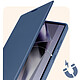 Dux Ducis Etui Portefeuille Dux Ducis pour Samsung Galaxy S24 Ultra Bleu Nuit pas cher