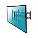 KIMEX 013-5264 Support mural d'angle réglable pour écran TV  37"-75"