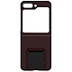 Avizar Coque pour Samsung Galaxy Z Flip 5 Rigide avec Béquille Support  Lie de vin - Coque résistante série Classic Stand bordeaux spécialement conçue pour Samsung Galaxy Z Flip 5