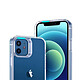 Avis Evetane Coque iPhone 12/12 Pro antichocs transparente Motif + 2 Vitres avec support Bequille