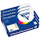 CLAIREFONTAINE Ramette Papier FSC A4 160g 250 Feuilles Ivoire x 3 Papier couleur