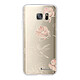 LaCoqueFrançaise Coque Samsung Galaxy S7 360 intégrale transparente Motif Fleurs Blanches Tendance Coque Samsung Galaxy S7 360 intégrale transparente Fleurs Blanches Tendance