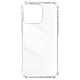 Avizar Coque pour iPhone 15 Pro Antichoc Souple  Transparent Une coque avec dos cristal souple, série Classic Bump, spécialement conçue pour Apple iPhone 15 Pro