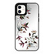 LaCoqueFrançaise Coque iPhone 12 Mini miroir Fleurs Sauvages Design Coque iPhone 12 Mini miroir Fleurs Sauvages Design