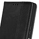 Avizar Étui pour Sony Xperia 1 V Clapet Portefeuille Motif Damier  Noir pas cher