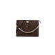 IDEAL OF SWEDEN Pochette pour Ordinateurs 16 Pouces Modèle Leia au Motif Serpent avec Lanière Marron Protégeant votre ordinateur portable 16 pouces grâce à ses dimensions intérieures généreuses