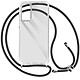 Avizar Coque Lanière pour Samsung Galaxy S20 FE Rigide Bumper  Transparent - Coque cordon en polycarbonate transparent de la série Corda, spécialement conçue pour Samsung Galaxy S20 FE