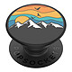 Popsockets PopGrip Mountain High pour Smartphone, Bague et Support Universel Noir - PopSockets Popgrip, issu de la collection Paysage