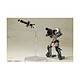 Frame Arms Girl - Figurine Plastic Model Kit Gourai-Kai (Black) with FGM148 Type Anti-Tank Miss pas cher