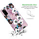 Avis LaCoqueFrançaise Coque Samsung Galaxy S20 360 intégrale transparente Motif Fleurs parme Tendance