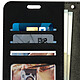 Avizar Housse, Etui portefeuille Samsung Galaxy Xcover 4 et 4S - Noir - Fonction Stand pas cher