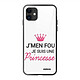 Evetane Coque iPhone 11 Coque Soft Touch Glossy Je suis une princesse Design Coque iPhone 11 Coque Soft Touch Glossy Je suis une princesse Design