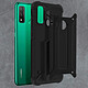 Avizar Coque Huawei P smart 2020 Protection Bi-matière Design Relief Antichute noir pas cher