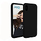 Jaym Coque pour Samsung Galaxy Xcover 6 Pro Premium Silicone Microfibre Noir Coque conçue sur mesure pour Samsung Galaxy Xcover 6 Pro