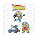 Acheter Retour vers le futur - Set 3 pin's Retour vers le futur Limited Japanese Edition