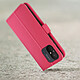 Avizar Etui pour Xiaomi Redmi 12Cavec Support Vidéo et Portefeuille  rose pas cher