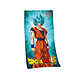 Dragon Ball Super - Serviette de bain Super Saiyan God Super Saiyan Son Goku 150 x 75 cm Serviette de bain Dragon Ball Super, modèle Super Saiyan God Super Saiyan Son Goku 150 x 75 cm.