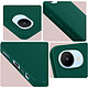 Avizar Coque pour Realme C30 Silicone Flexible Finition Mate Anti-traces  vert foncé pas cher