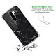 Avis Evetane Coque Xiaomi Redmi Note 8 Pro anti-choc souple angles renforcés transparente Motif Marbre noir