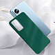 Acheter Avizar Coque pour Xiaomi 12 Lite Silicone Flexible Finition Mate Anti-traces  vert foncé