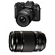 FUJIFILM X-T50 NOIR + 16-50 + 55-200 GARANTIE 3 ANS. MATERIEL PROVENANCE FUJIFILM FRANCE. Emballage securisé de vos commandes. Livré avec Facture dont TVA.