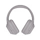 Muvit Casque Audio Sans Fil Bluetooth 5.3 POP Compatible Jack 3.5mm avec Câble USB-A Gris - Casque sans fil Bluetooth pour profiter pleinement de vos musiques pendant 5h