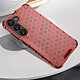 Avis Avizar Coque pour Samsung Galaxy S23 Antichoc Coins Renforcés Design Nid d'Abeille  Rouge