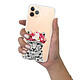 Evetane Coque iPhone 11 Pro 360 intégrale transparente Motif Leopard Couronne Tendance pas cher